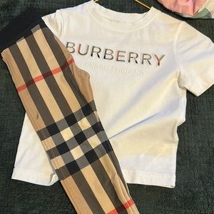 kid burberry outfit